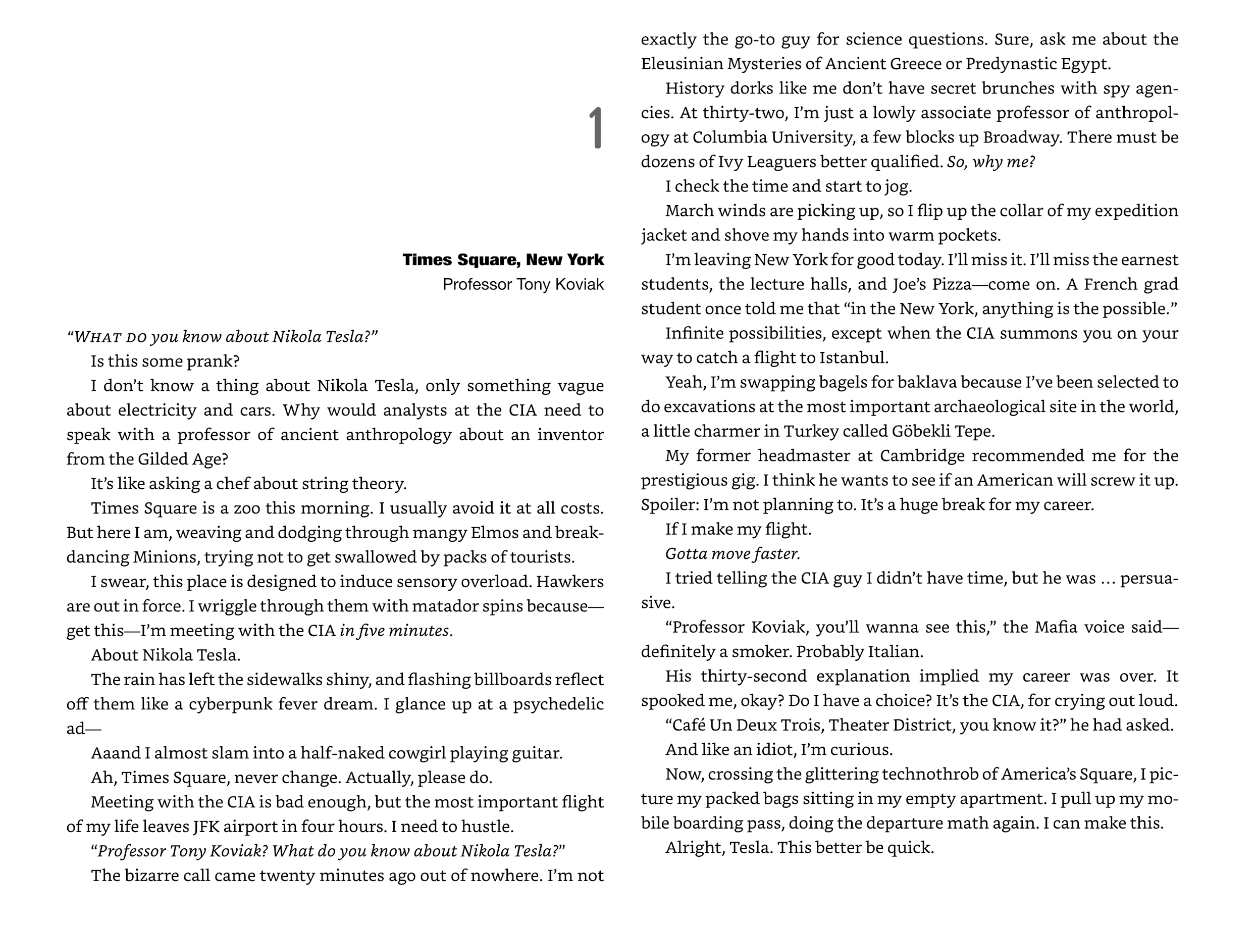 Complete Chapter 1 in the final published draft